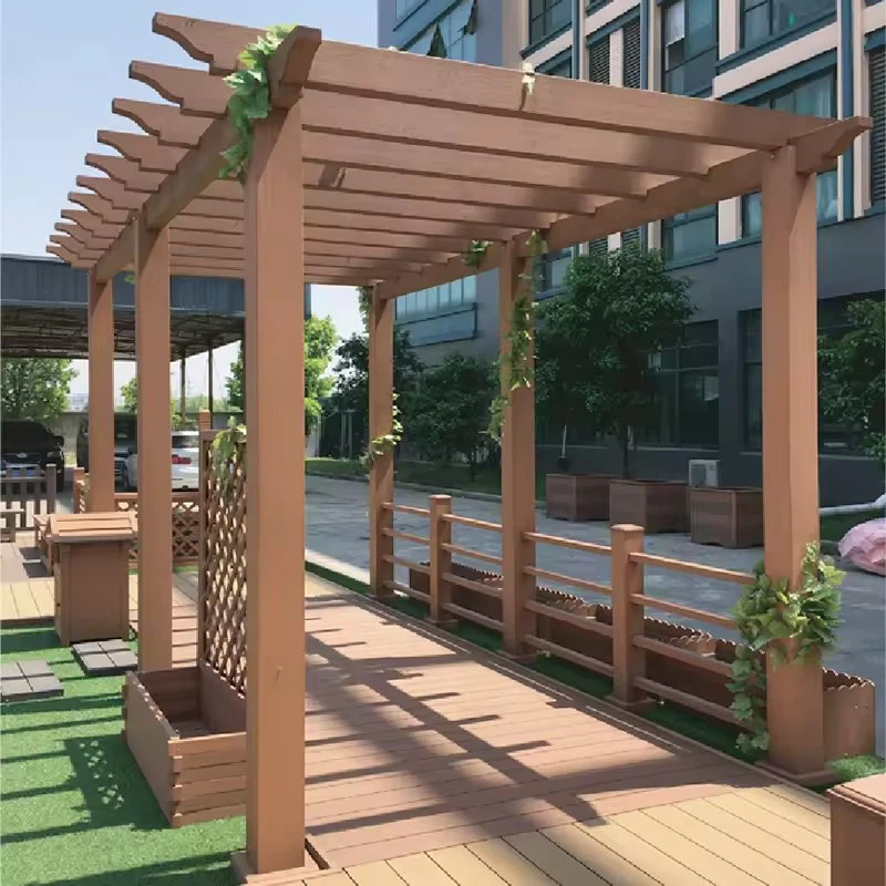 Maintenance-free WPC Pergola